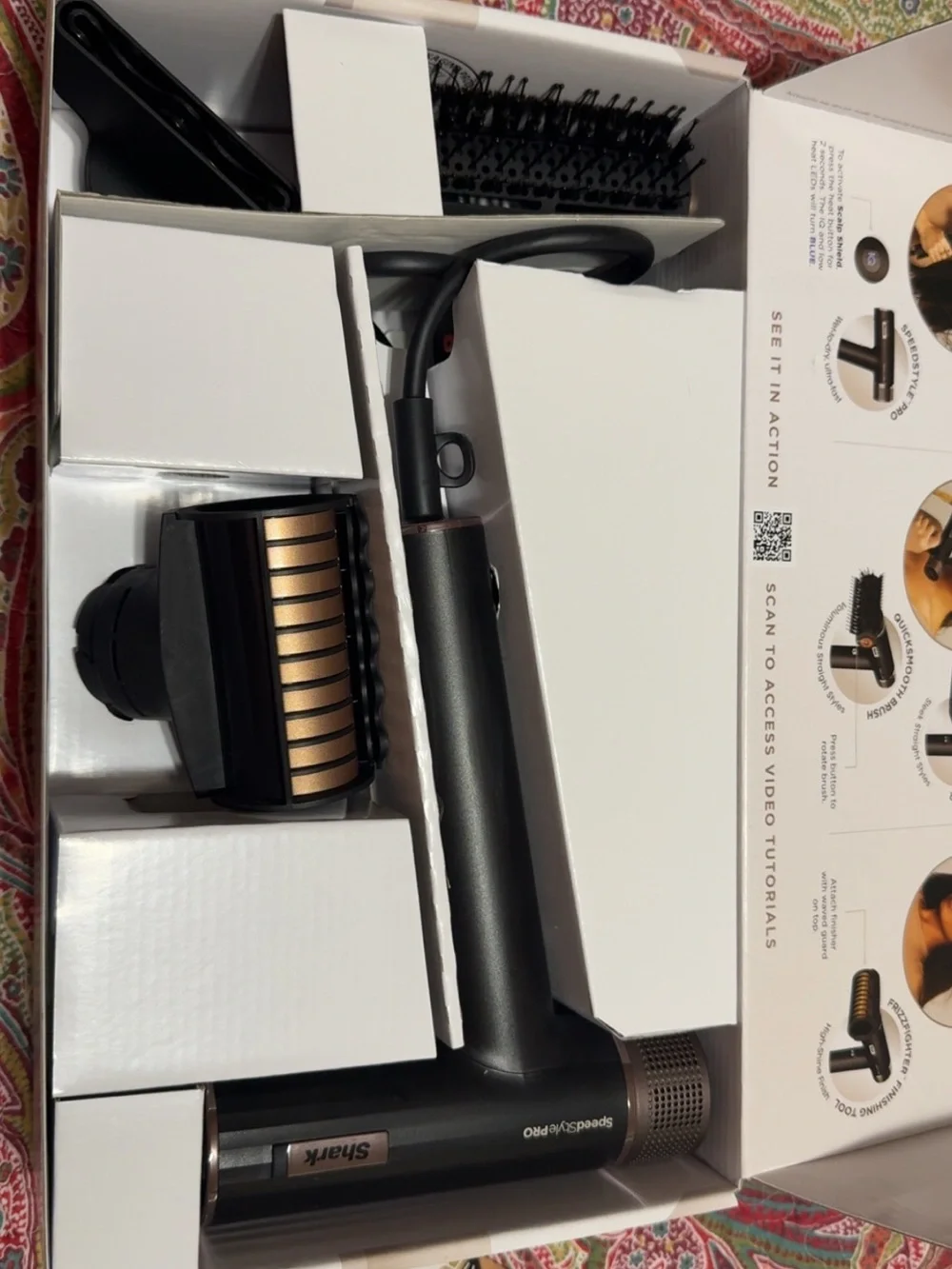 Shark SpeedStyle PRO Hair Dryer - Black